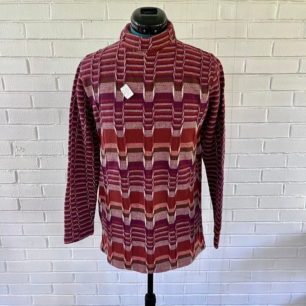 Vintage 60s deadstock psychedelic hippie sweater